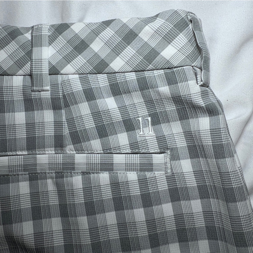 Walter Hagen Men’s Golf Shorts ⛳️ Grey & White Plaid Size 34 - Picture 5 of 5